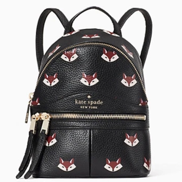 Kate Spade Out of The Woods Fox Mini Backpack NEW - Picture 15 of 15